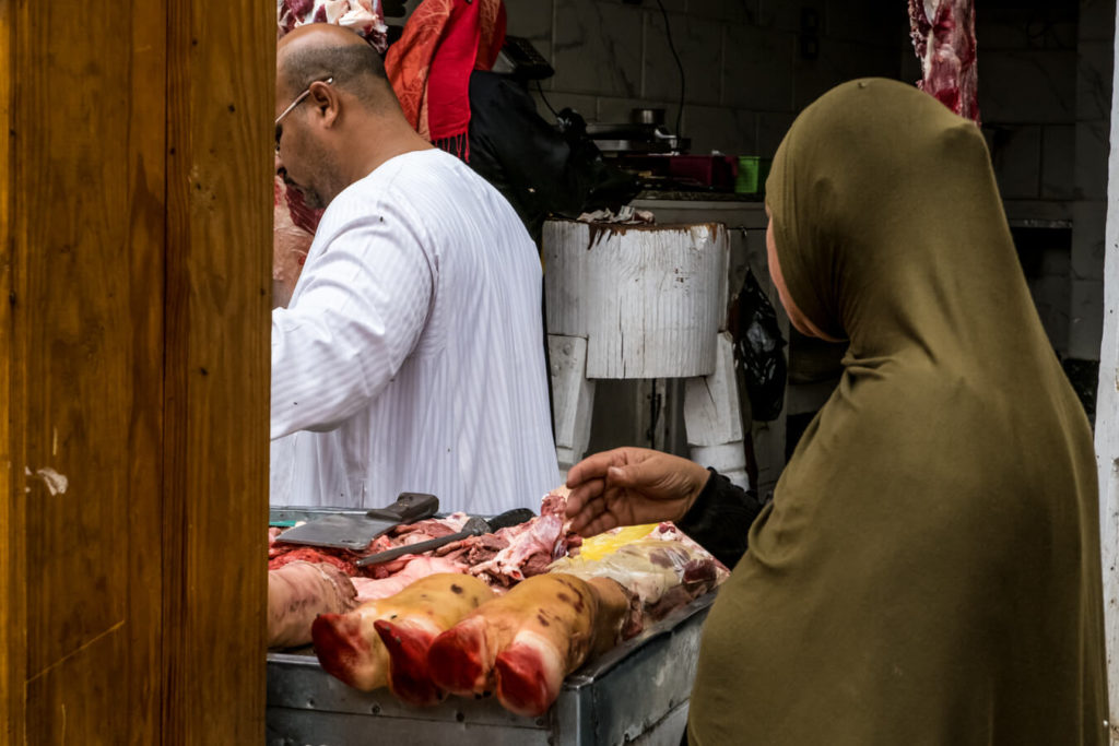 Día 3 - Carniceria en el Zoco de Aswan